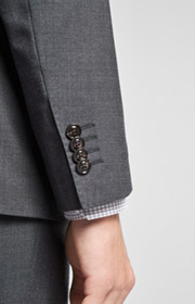 Anzug Finlo-Blake in Grau meliert