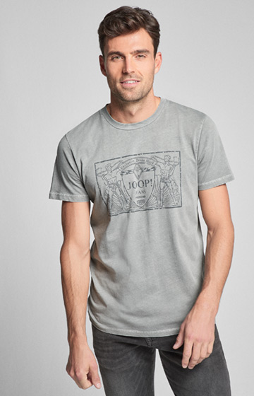 T-Shirt Agostino in Grau