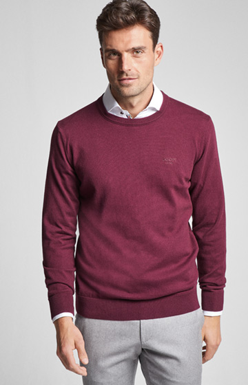 Pullover Bruce in Dunkelviolett