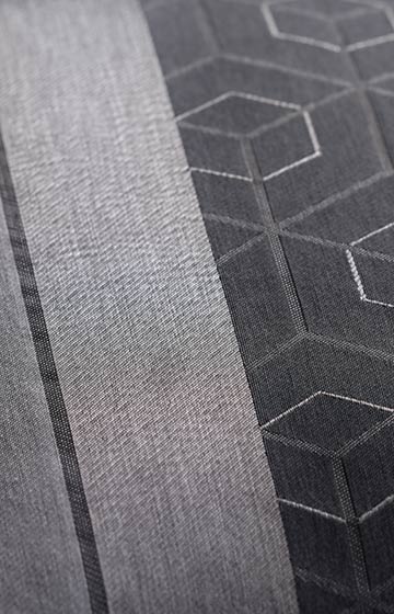 Kissenhülle Metric (50 x 50 cm), Anthrazit