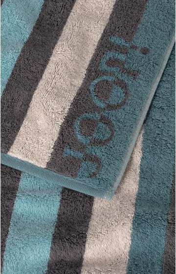 Ręcznik kąpielowy JOOP! TONE STRIPES w kolorze turkusowym
