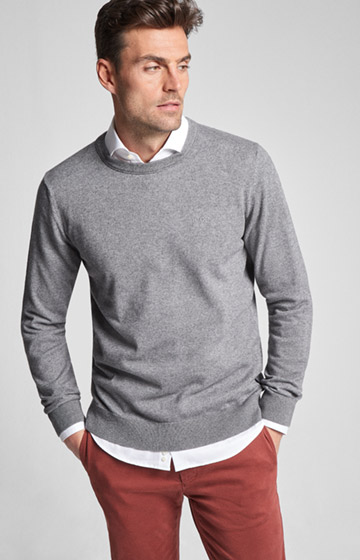 Pullover Bruce in Silber
