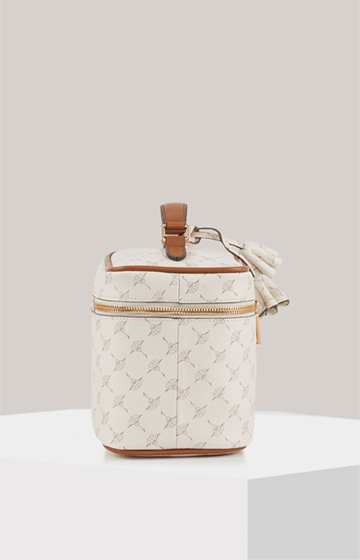 Beauty-Case Cortina Flora in Offwhite