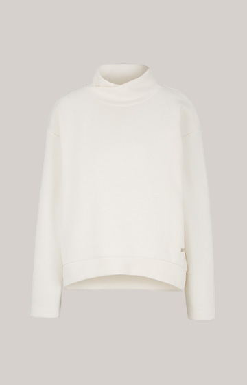 Modal Blend Sweatshirt in Cream