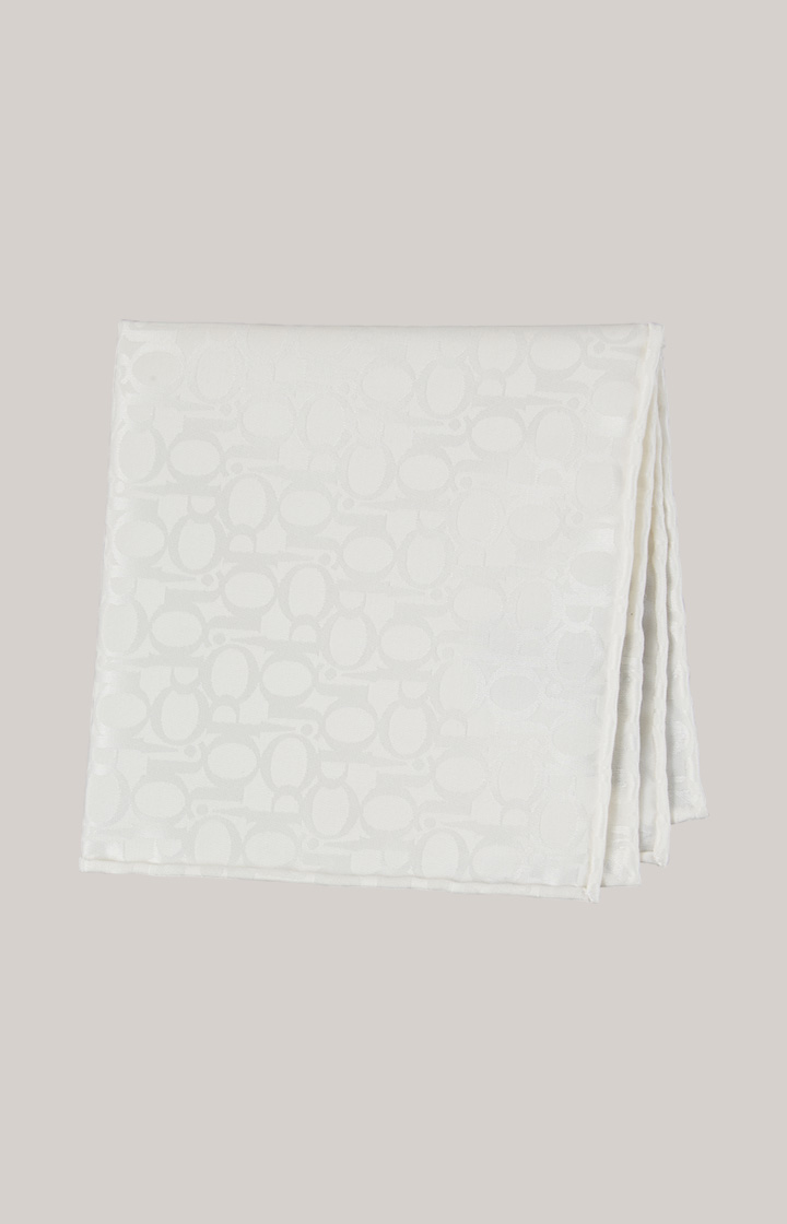Pocket square in off-white