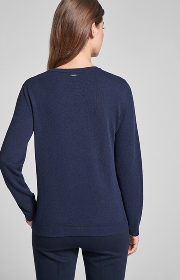 Strick-Pullover Kalie in Navy