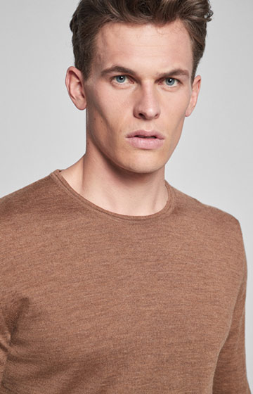 Pullover Denny in Hellbraun