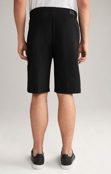 Sweat-Shorts Stellan in Schwarz