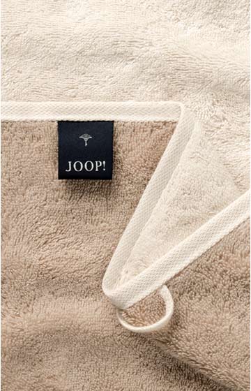 JOOP! DOUBLEFACE bath towel in cream