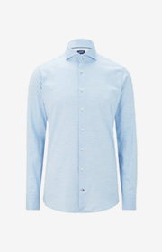 Hemd Pajos-W - bügelleicht - in Hellblau 