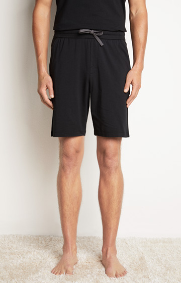 Loungewear Shorts in Schwarz