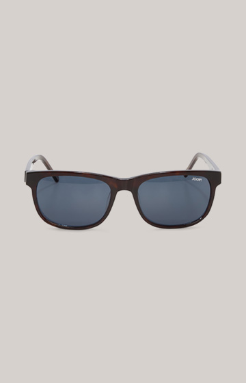 Sonnenbrille in Braun/Grau
