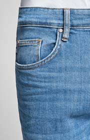 Jeans Roy in Stonewashed-Blau
