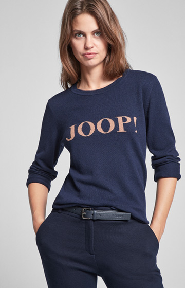 Strick-Pullover Kalie in Navy