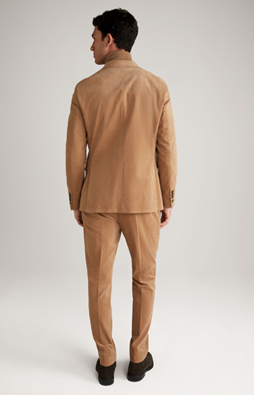 Haspar-Bloom Corduroy Suit in Light Brown