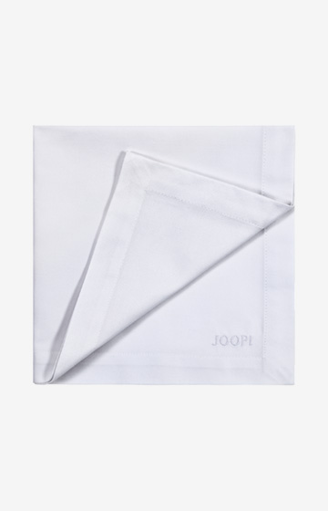 JOOP! STITCH napkin in white - set of 2, 50 x 50 cm