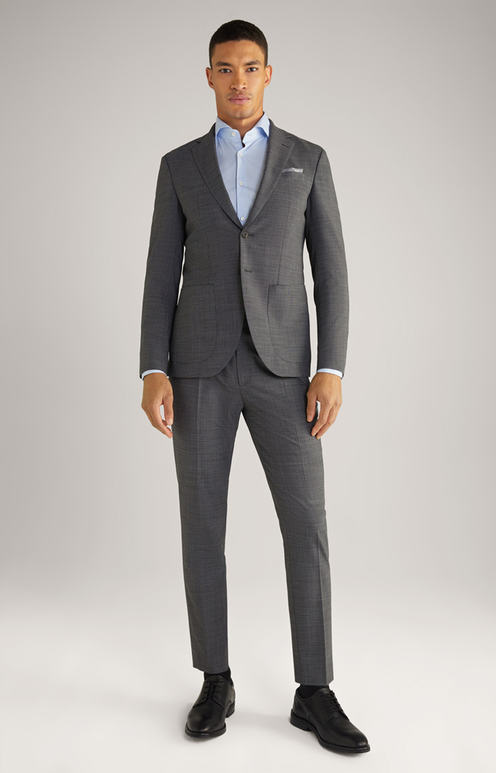 Dash-Bird Suit in Grey Mélange