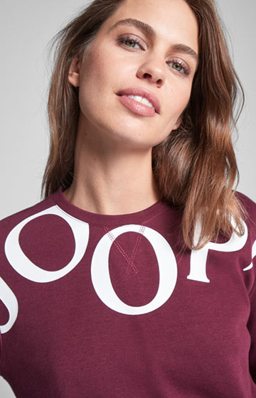 Sweatpullover Tamy in Bordeaux