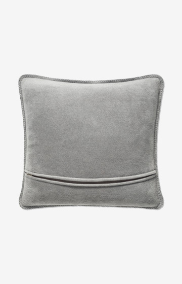 Kissen Uni-Doubleface in Marine-Graphit