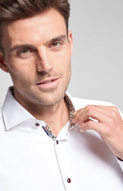 Hemd Panko - bügelleicht - in Weiß