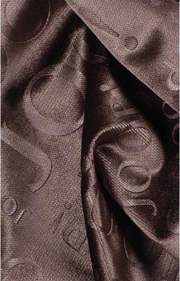 Ready-made JOOP! MATCH Curtain in Umber, 140 x 250 cm