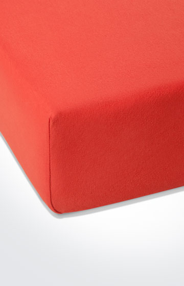 Spannbettlaken, Mohn-Rot