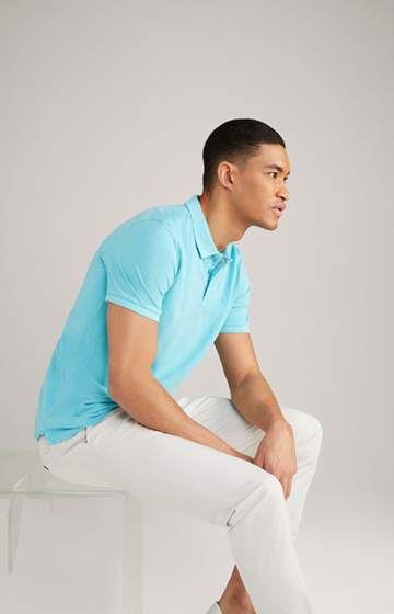 Ambrosio Polo Shirt in Turquoise