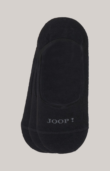 3er-Pack IN-SHOE Socken in schwarz