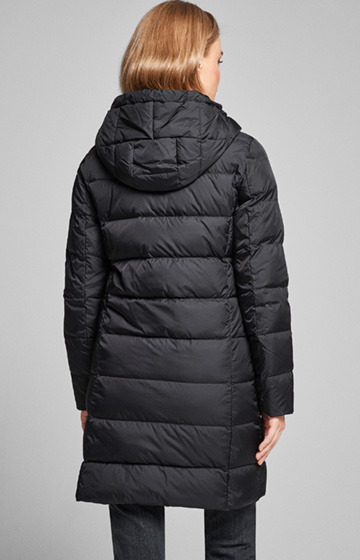 Steppmantel Olena in Schwarz