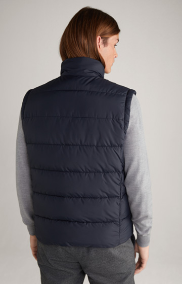 Quilted Waistcoat in Navy