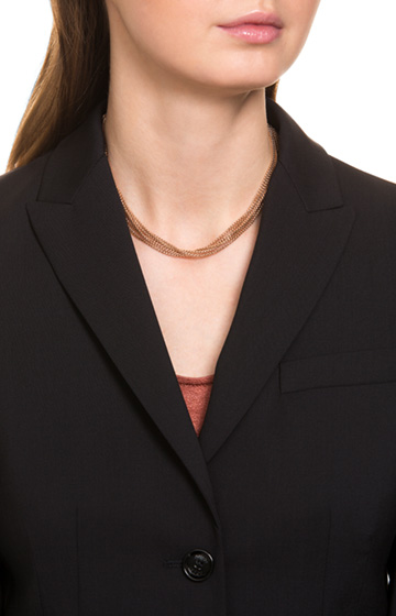 Halskette in Roségold