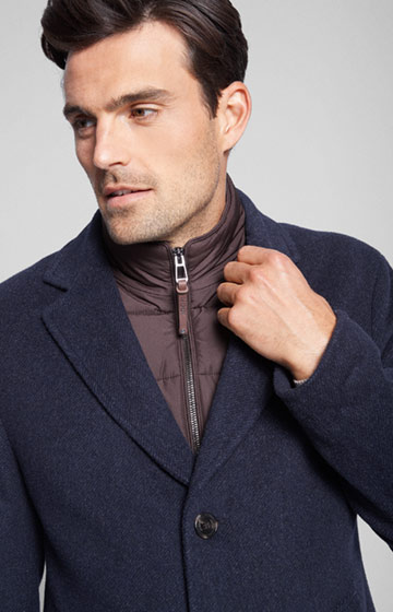 Mantel Morris in Dunkelblau