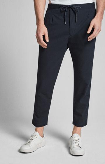 Jersey-Hose Remmie in Navy