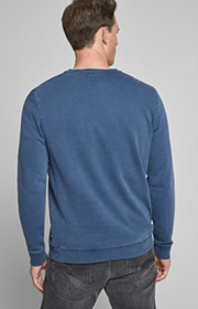 Sweatshirt Palmiro in Navy