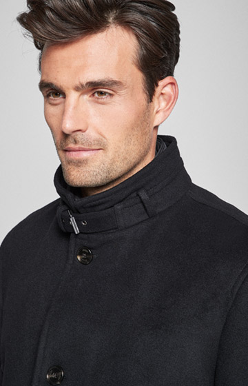 Mantel Micor in Schwarz