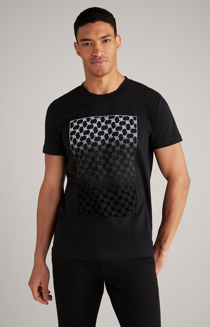T-shirt w chabry Baptiste w kolorze czarnym