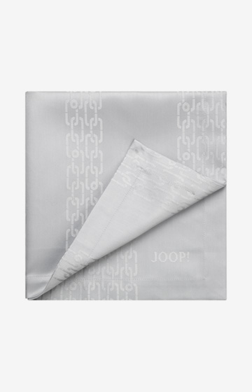 Serviette JOOP! CHAINS in Silber - 2er Set, 50 x 50 cm