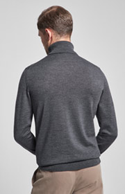 Rollkragenpullover Donte in Anthrazit
