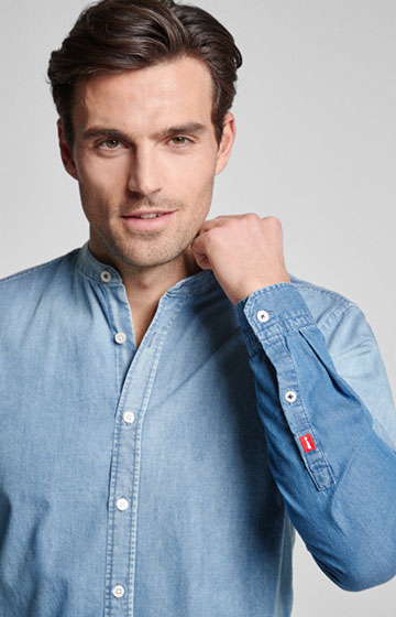 Hemd Hedde in Hellblau