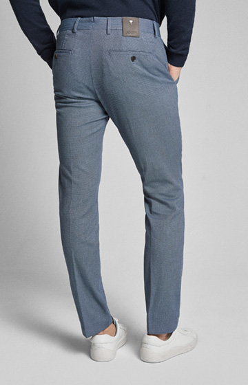 Hose Hanc in Blau gemustert