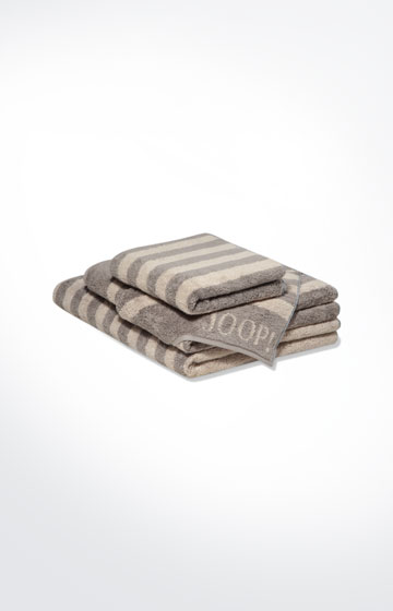 Frottierserie Classic Stripes, Graphit
