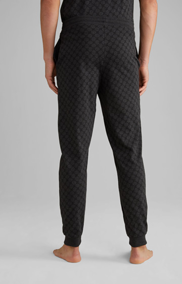 Loungewear Jogging Trousers in Anthracite Melange
