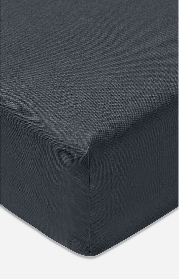 JOOP! UNI fitted bed sheet in grey