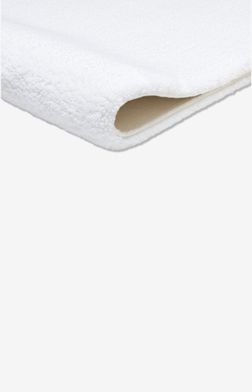Bath Mat in White, 60 x 90 cm