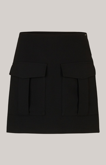 Spódnica mini w kolorze czarnym