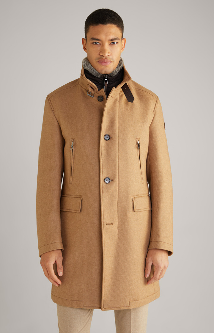 Mikos Coat in Light Brown
