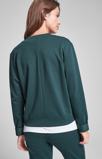 Sweatpullover Tamy in Dunkelgrün
