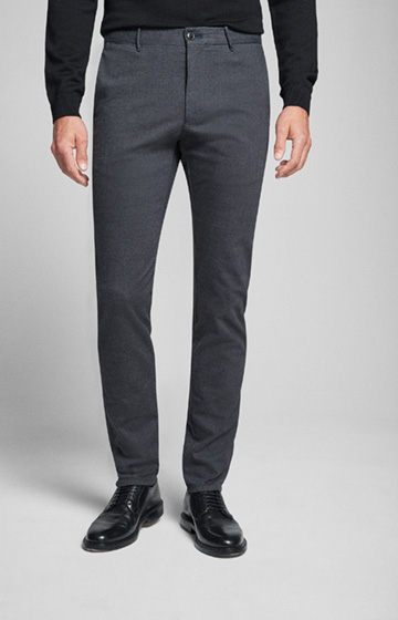 Hose Steen in Navy meliert