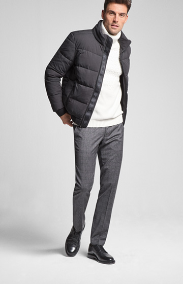 Daunen-Steppjacke Coox in Schwarz