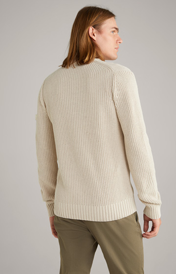 Hutchins cardigan in off-white